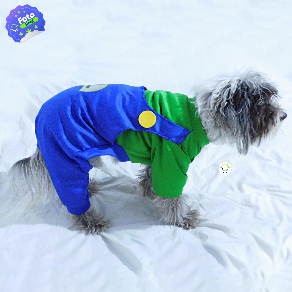 LuigiPet™ | Disfraz de Luigi para Mascotas