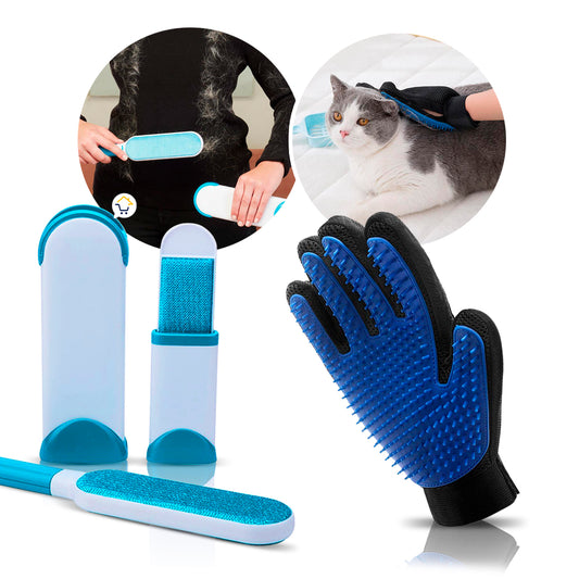 Pack Limpieza Express™ | Guante Masajeador + Doble Removedor