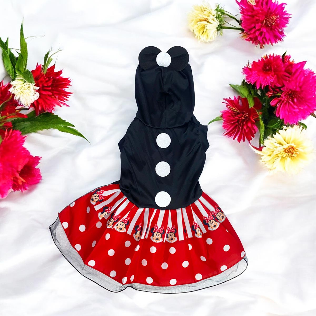 MinniePet™ | Disfraz de Minnie Mouse para Mascotas