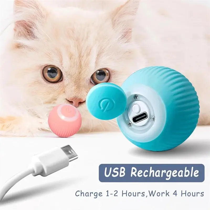 MeowBall™ | Pelota Recargable Interactiva para Gatos