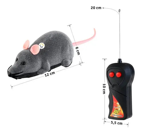 Rascatón™ | Combo (Ratón Interactivo + Rascador) Anti-Estrés para Gatos