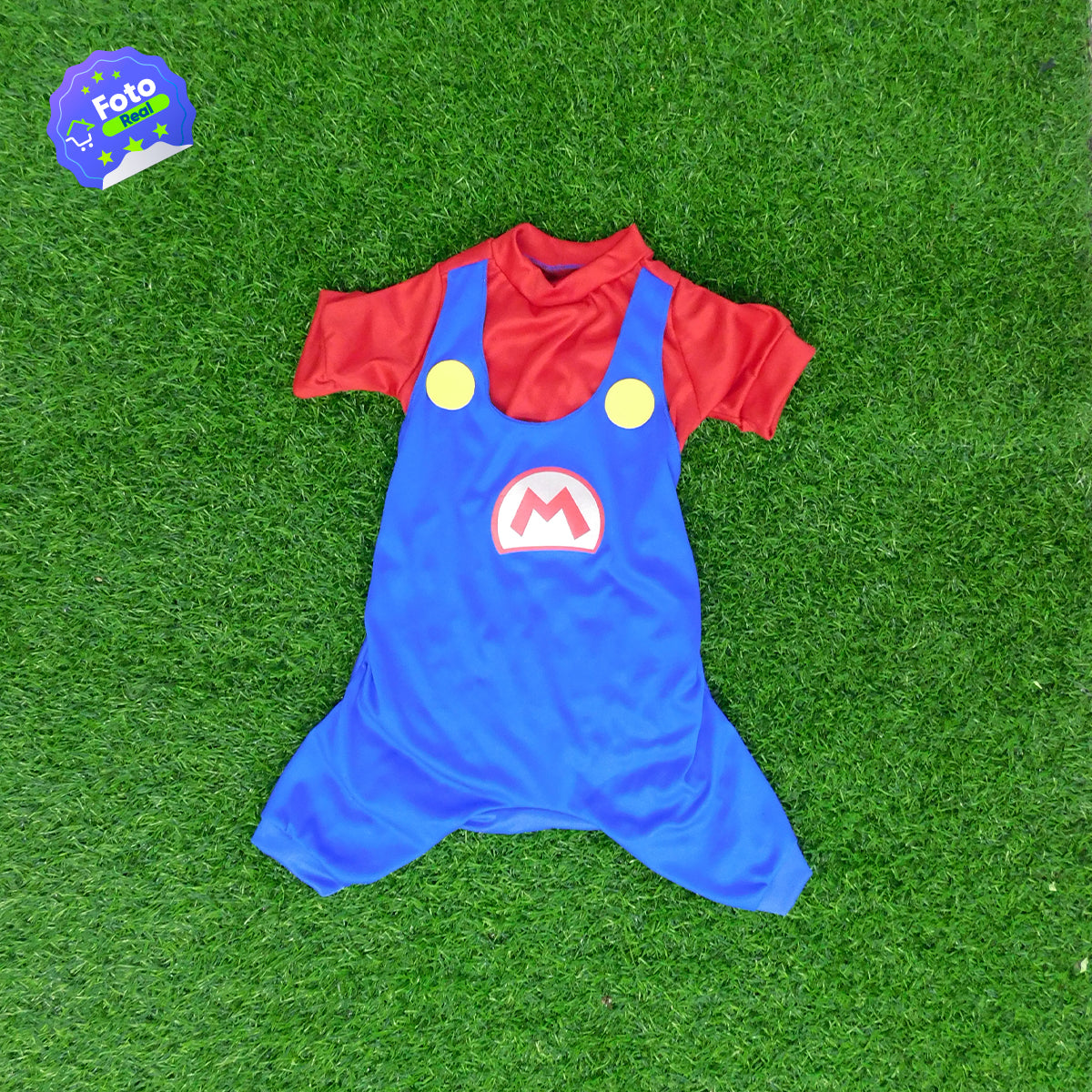 MarioPet™ | Disfraz de Mario para Mascotas