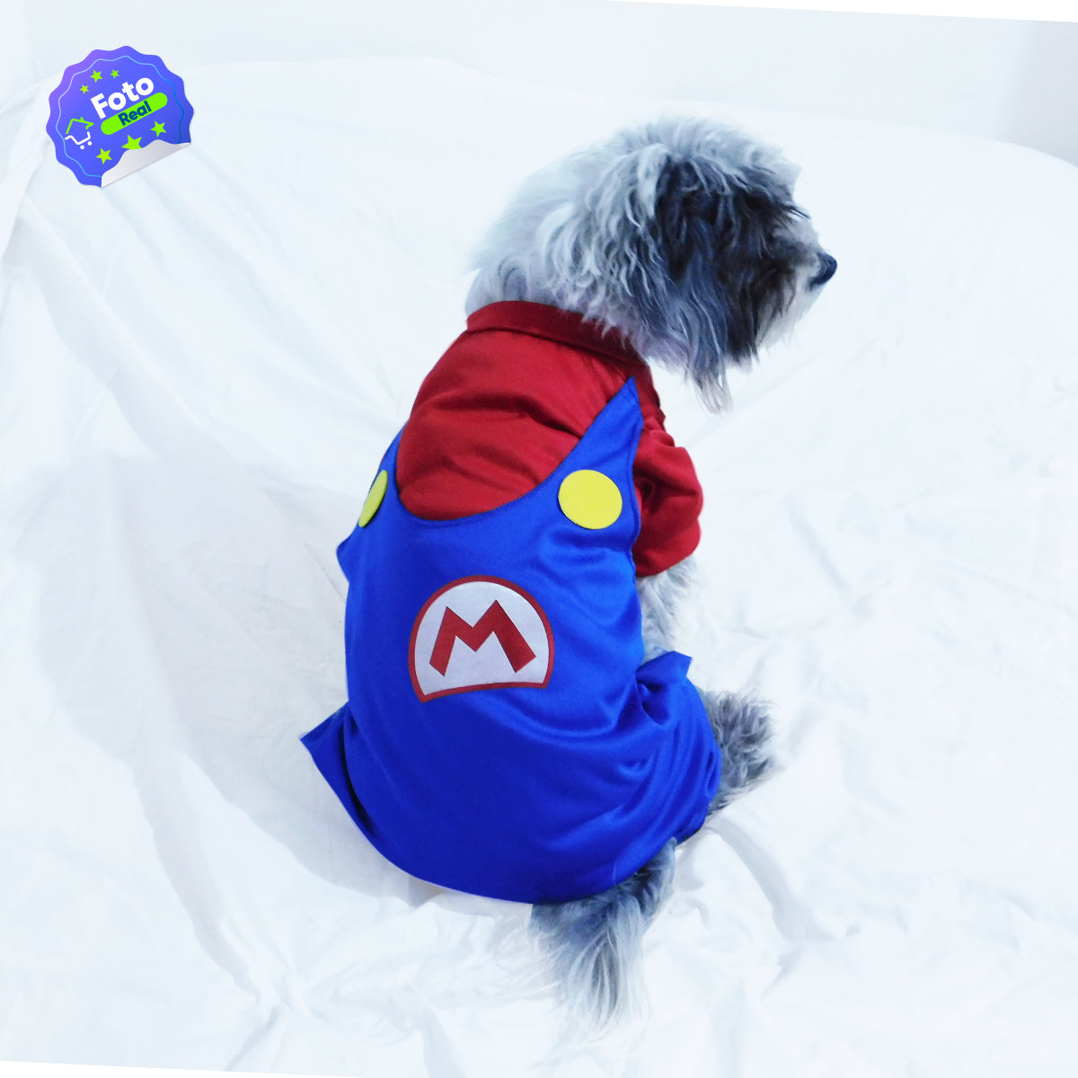 MarioPet™ | Disfraz de Mario para Mascotas