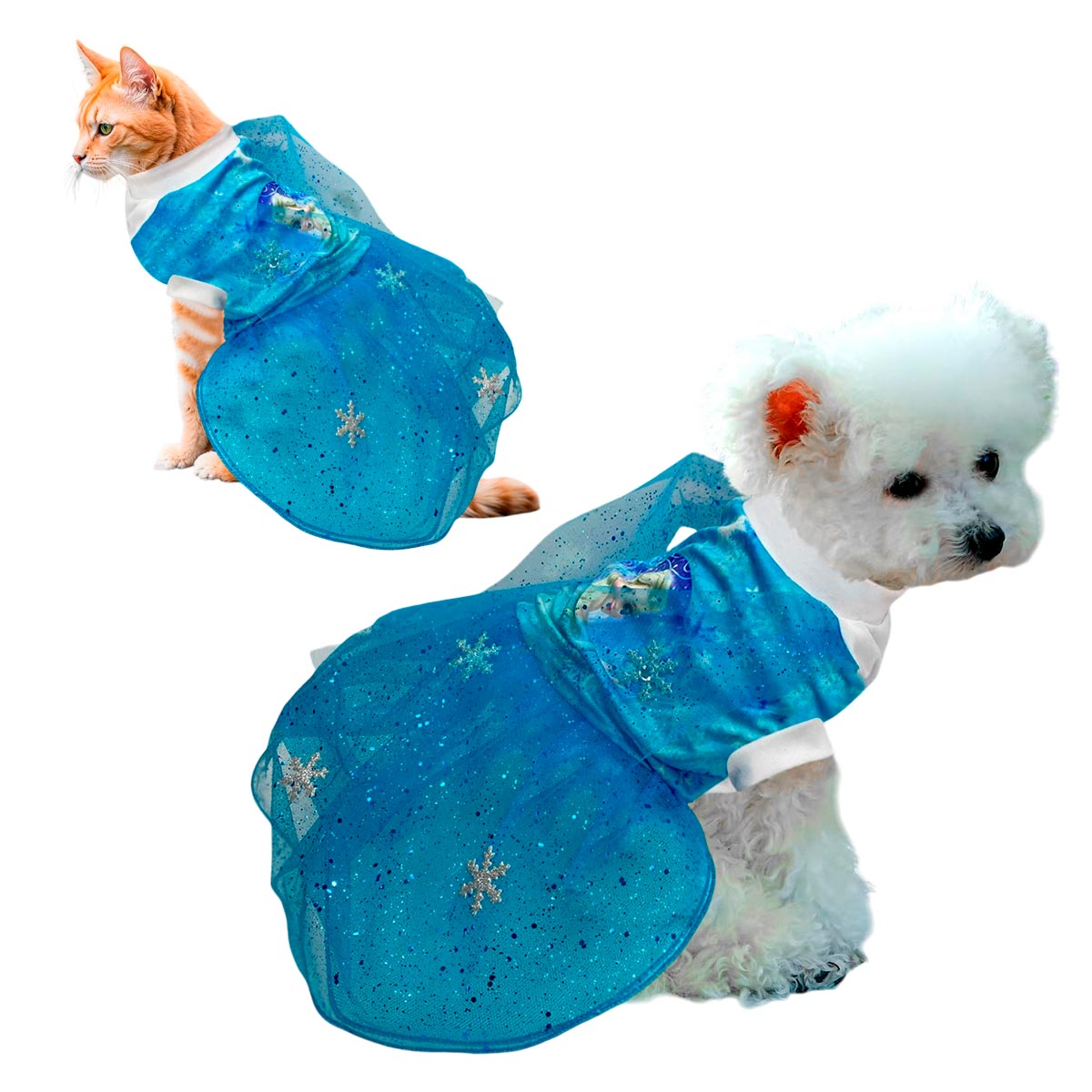 ElsaPet™ | Disfraz de Princesa Frozen para Mascotas