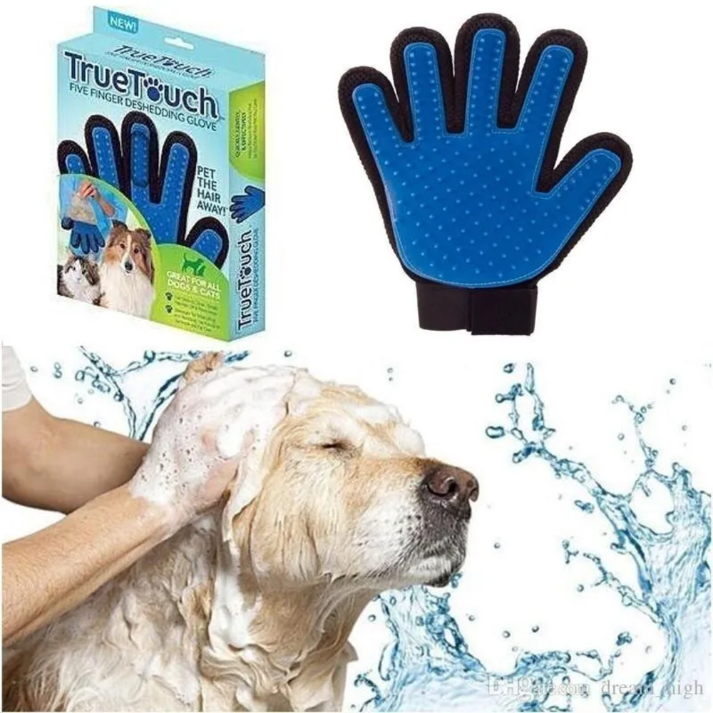 LumiPaws™ | Combo Guante Quita Pelos + Collar LED