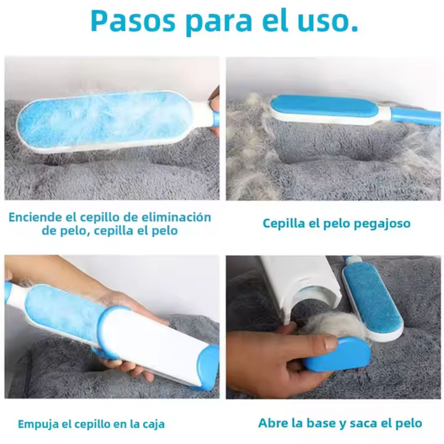 OFERTA 2X1 - Combo Pet Clean™ (Cepillo Vaporizador 3 en 1 + Removedor Quita Pelusa Fur Wizard™)