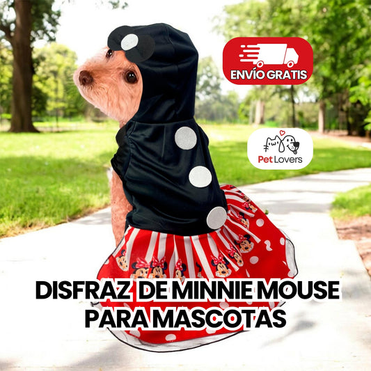 MinniePet™ | Disfraz de Minnie Mouse para Mascotas