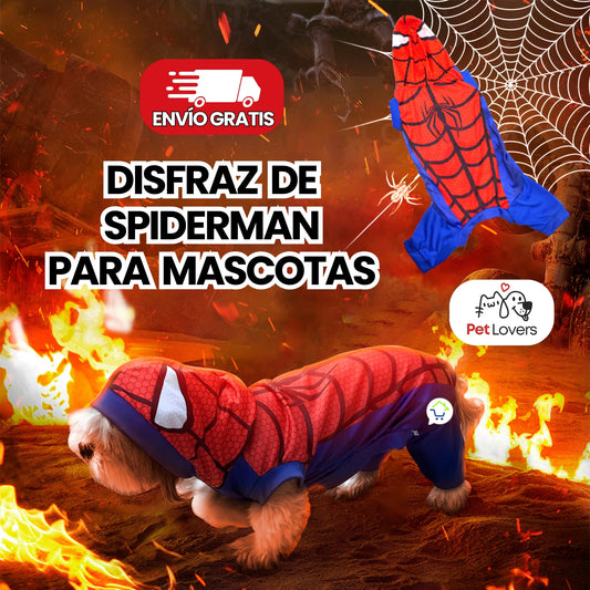 SpiderPet™ | Disfraz de Spider-Man para Mascotas