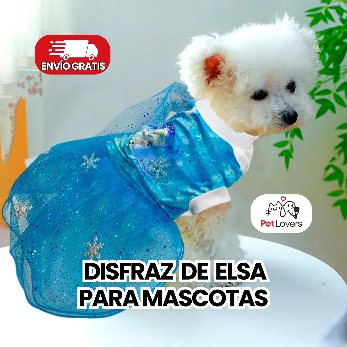 ElsaPet™ | Disfraz de Princesa Frozen para Mascotas