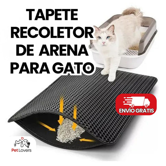 AtrapArena™ | Tapete Atrapa Arena para Gato
