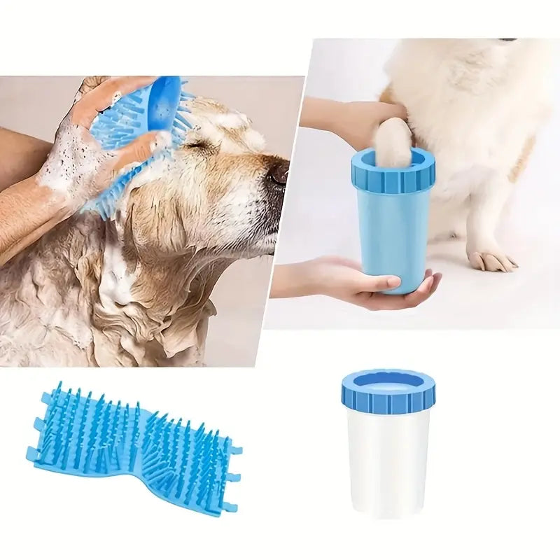 CleanPaws™ | Limpiador de Patas Portátil para Mascotas