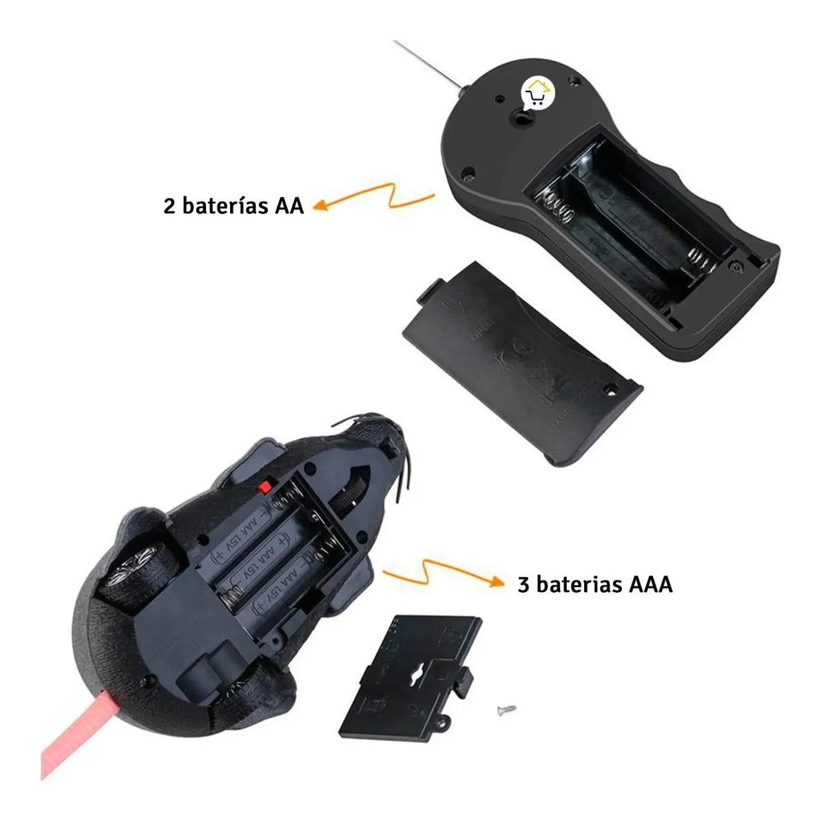 Rascatón™ | Combo (Ratón Interactivo + Rascador) Anti-Estrés para Gatos